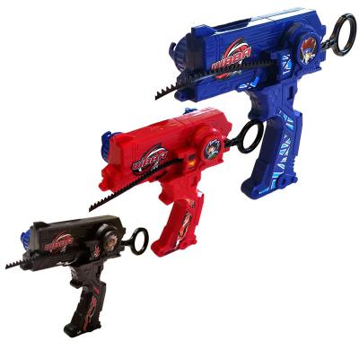 China Bayblade Duotron BLACK/RED/BLUE WBBA Launcher/Ripper Dual Plastic Version for sale