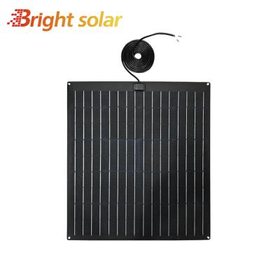 China Marine 80w ETFE flexible solar panel for boats for sale