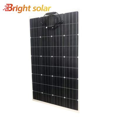 China Bright Solar Output Power Performance 120w ETFE Flexible Solar Panel For Fishing Boat for sale