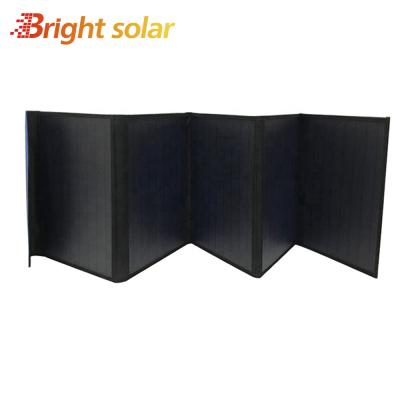 China 100w outdoor camper folding solar panel for rv with USB output for sale