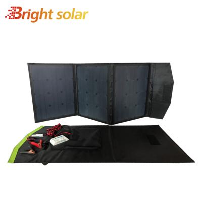 China 120w 18v Marine Foldable Camping Solar Panel USB Charger for sale