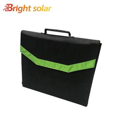 China Marine Black Portable 120W Full Folding Solar Panel for sale