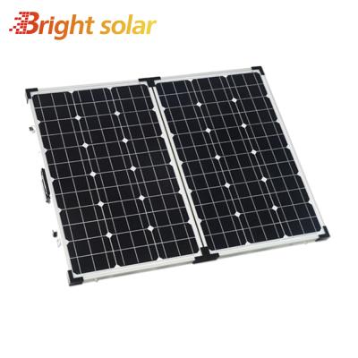 China 120W Bright Solar Portable Folding Solar Panel 220v 158.75mmx158.75mm Foldable for sale