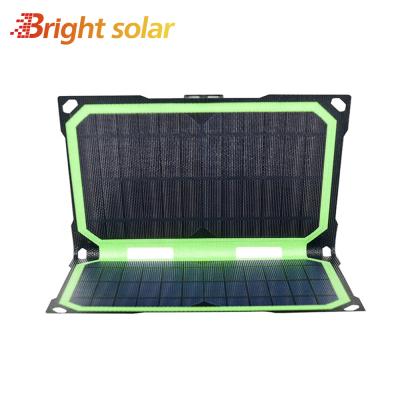 China Charge the phone luminous solar color 14w 5v solar charger for sale