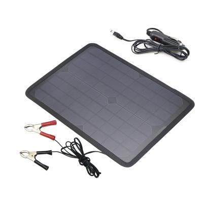 China 10W 18VSolar Car Charger Solar Panel Battery For Fish Finder 158.75mmx158.75mm for sale