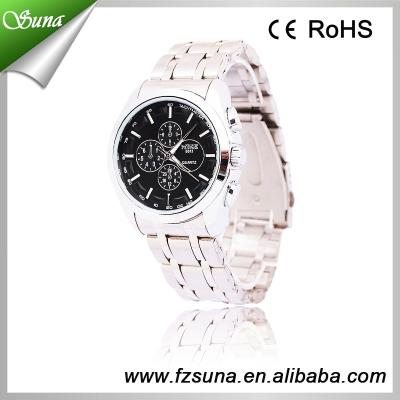 China Hot Unique Water Resistant New Product Man Stainless Steel Watches For Men for sale