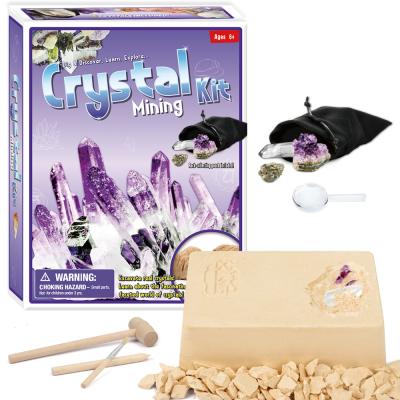 China Dig It Up Toys Gemstone Dig Kit Dig Up Gems Science Educational Make Big Kids Activitie for sale