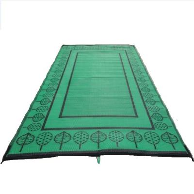 China Easy Folding Bell Tent 100% Polypropylene Recycled Floor Mat for sale