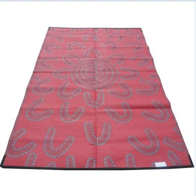 China Polypropylene Jacquard Waterproof Plastic Outdoor Bell Tent Mats for sale