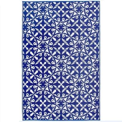 China Fade Resistant Recycled UV Waterproof PP / Plastic Jacquard Beach Mat for sale