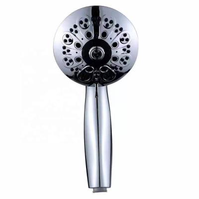 China Without referral china factory supplier wholesale bathroom faucet sanitary plumbing ABS chrome plating plastic shower head 7 functions for sale