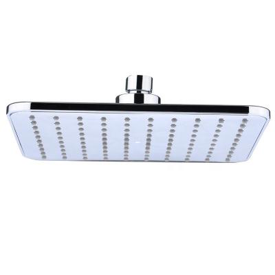 China Without diverter china cixi city water mixer bathroom faucet full ABS chrome plating shower head plastic rainfall for sale