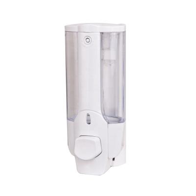 China Fashionable Wholesale Cheap Price Suppliers Bathroom Accessories White China Hotel Liquid Soap Dispenser for sale