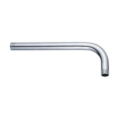 China No Turnout Bath Faucet Accessories Stainless Steel Wall Mounted Shower Arm 12 Inch For Shower Head for sale