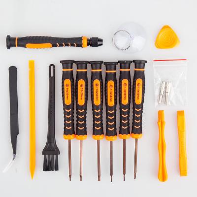 China Multifuction Tool Kit Free Sample 16 in 1 Precision Screwdriver Bit Set Screwdriver DIY Tools and Hardware Hand Tools OEM for sale