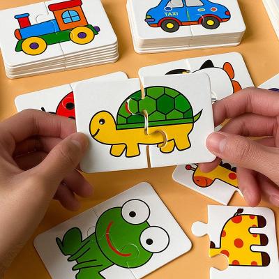 China Eco-friendly Paper Custom Early Educational Cards Knowledge Materia Custom Paper Flash Cards / Cognitive Cards for sale