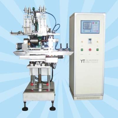 China Máquina de acolchonamiento de alta velocidad triaxial del CNC (cuatro colores) en venta