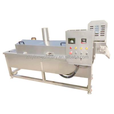 China Industrial Electric Heating Frying Automatic Continuous Frying Machine Maruko Purple Potato Snack Machine Automatic Continuous Frying Food Snacks Processing Production Line for sale