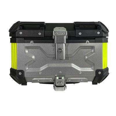 China Universal Waterproof Motorcycle 35L Top Box Tail Box Aluminum Alloy Trunk for sale