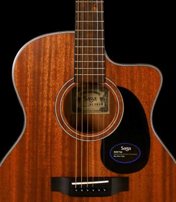 China Hot sale 700 OEM mahogany SAGA high quality cheap acoustic guitars classic solid mahogany satin 41 inch original handmade for sale