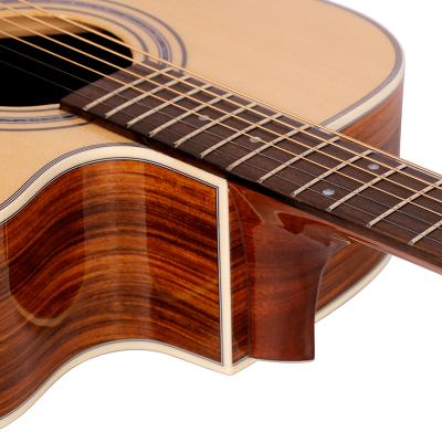 China Hot-selling Santos Rosewood SAGA 850 gloss finish high quality solid sitka guitar neck flawless rosewood wholesale at cheap price even for sale