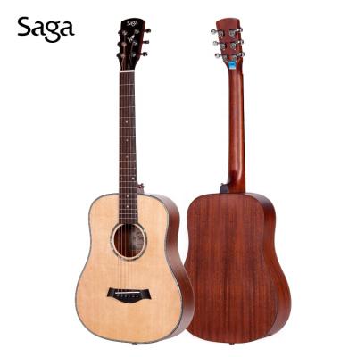 China SAGA Guitar Factory Handmade Maple Guitar Lightweight At Cheap Even Price OEM Accepted Hawaiian Guitar for sale