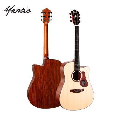 China Wholesale Price Lightweight Acoustic Guitar 41inch Professional Laminated Fir for sale