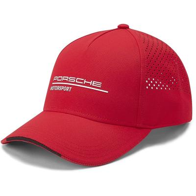 China Brand Quality 6 COMMON Panel Embroidered Custom Hat Customize Logo Sport Hat Laser Drilling Baseball Cap For Men for sale