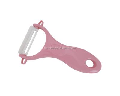 China Sustainable Kitchen Peeler Wholesale Food Grade Ceramic Peeler Lowest Price Vegetable Fruit Peeler for sale