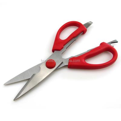 China Factory Wholesale Kitchen Shears Perfect for Chicken, Poultry, Fish, Meat, Herbs Stainless Steel Kitchen Scissos Serving Scissors for sale