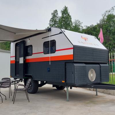 China SAINTFAN SFY008 Adventure Life Lightweight Offroad Trailer Camper Trailer Manufacturer for sale