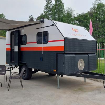 China SAINTFAN SFY008 Lightweight Australian Standard Offroad Motorhome Trailer Caravan Travel Trailer for sale