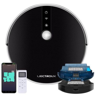 China China Factory Supply OEM Robot Vacuum Cleaner LIECTROUX C30B Map Navigation Voice Prompt Electric Water Tank Wet and Dry Mopping for sale