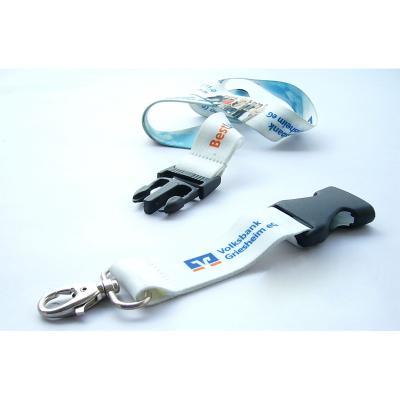 China New Custom Printed Show Sublimation Neck Lanyards With Logo Custom Keychain Polyester Lanyard for sale