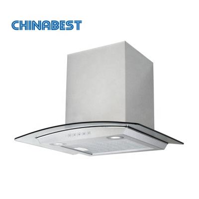 China Household Chinabest Vatti WG1160 With Extendable Wall Mounted Curve Glass Chimney Hood for sale