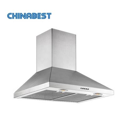 China Chinabest Vatti WA0575 USA Stainless Steel Range Popular Household Canopy Hood Pyramid Wall Mounted Hood for sale