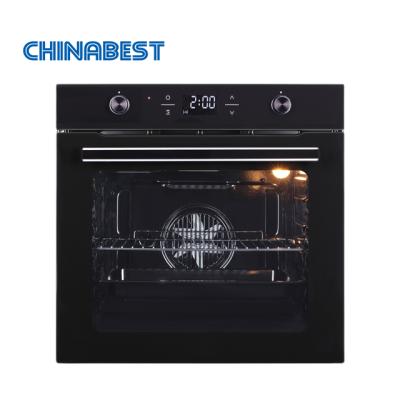 China With large LED display and electric built-in rotisserie oven / large single cooking kitchen oven for sale