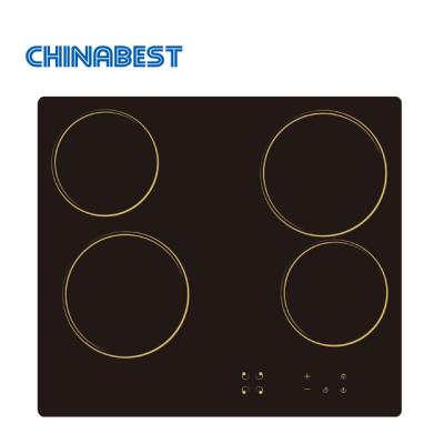 China Hot Selling Ceramic / Glass Zone 4 Element Ceramic Cooking Electric Cooking Stove for sale