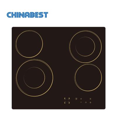 China Bulit-in High Quality Ceramic Element 4 Zone Cooking Electric Cooking Stove for sale