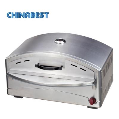 China Chinabest Vatti PB01 Portable Automatic Ignition Stainless Steel Small Portable Outdoor Camping Roasting Gas Pizza Oven for sale