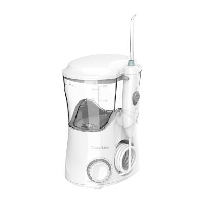 China Ocarelink Wholesale Refillable 600ml Water Flosser Cleaning Teeth Clean Oral Irrigator 140*125*200mm for sale