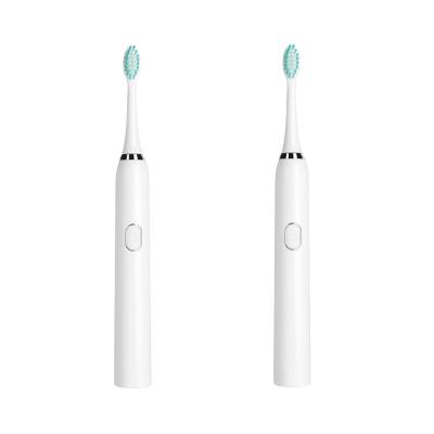 China Sonic Vibration Adult Electric Toothbrush Powerful Head Sonic Electric Toothbrush Replaceable Brush Waterproof Maker for sale