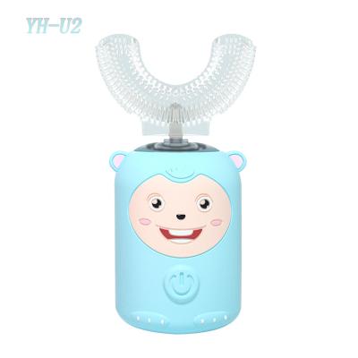 China Customized U Shaped Magnetic Levitation Motor Tooth Cleaning Efficient Kids Electric Toothbrush for sale