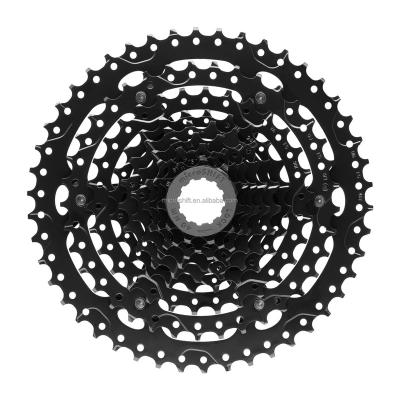 China microSHIFT ADVENT 9 Speed ​​11-46T Black Steel Cassettes For MTB Drop In for sale