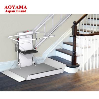 China Home Wheelchair Lift Home Use Inclined Wheelchair Lift For Disable 1400*900mm for sale