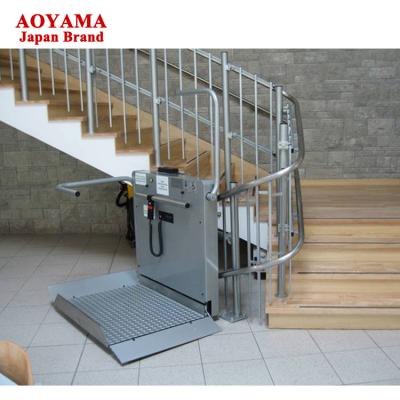 China Home Use Wheelchair Stair Climb Handicap Lifts 1400*900mm for sale