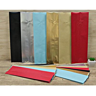 China 28Slik Zipper Coffee Bag Food Self-supporting One Way Side One Way Coffee Bean Packaging Bag for sale