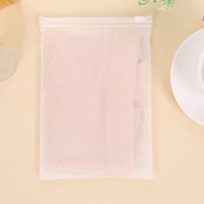 China PE and EVA Plastic Packaging Bag Slider Laundry Bag Zipper Lock Moisture Proof Bikini Bags Logo White Plastic Translucent Custom for sale