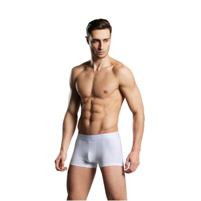 China Calssic Style Breathable Cotton Man Boxer Shorts Briefs Solid Black Breathable Underwear Male for sale