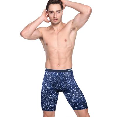 China Wholsesale Breathable Running Fashion Brand Long Leg Briefs Mens Shorts Boxer Briefs Underwear for sale